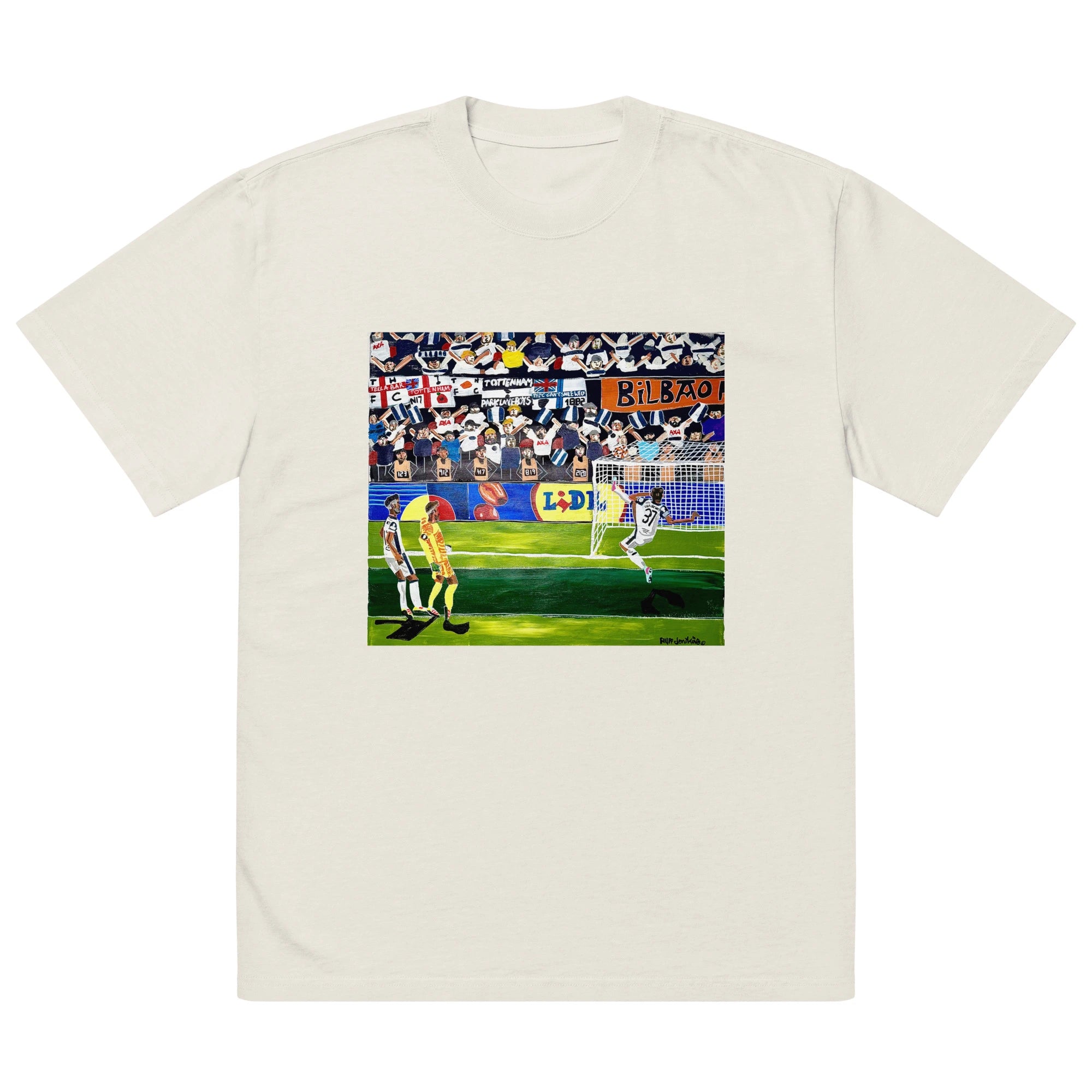 Oversized faded t-shirt Tottenham