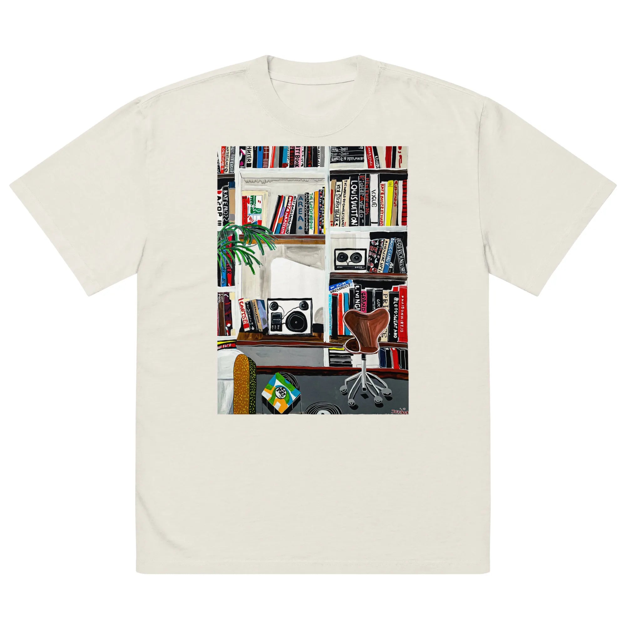 Oversized faded t-shirt TEE