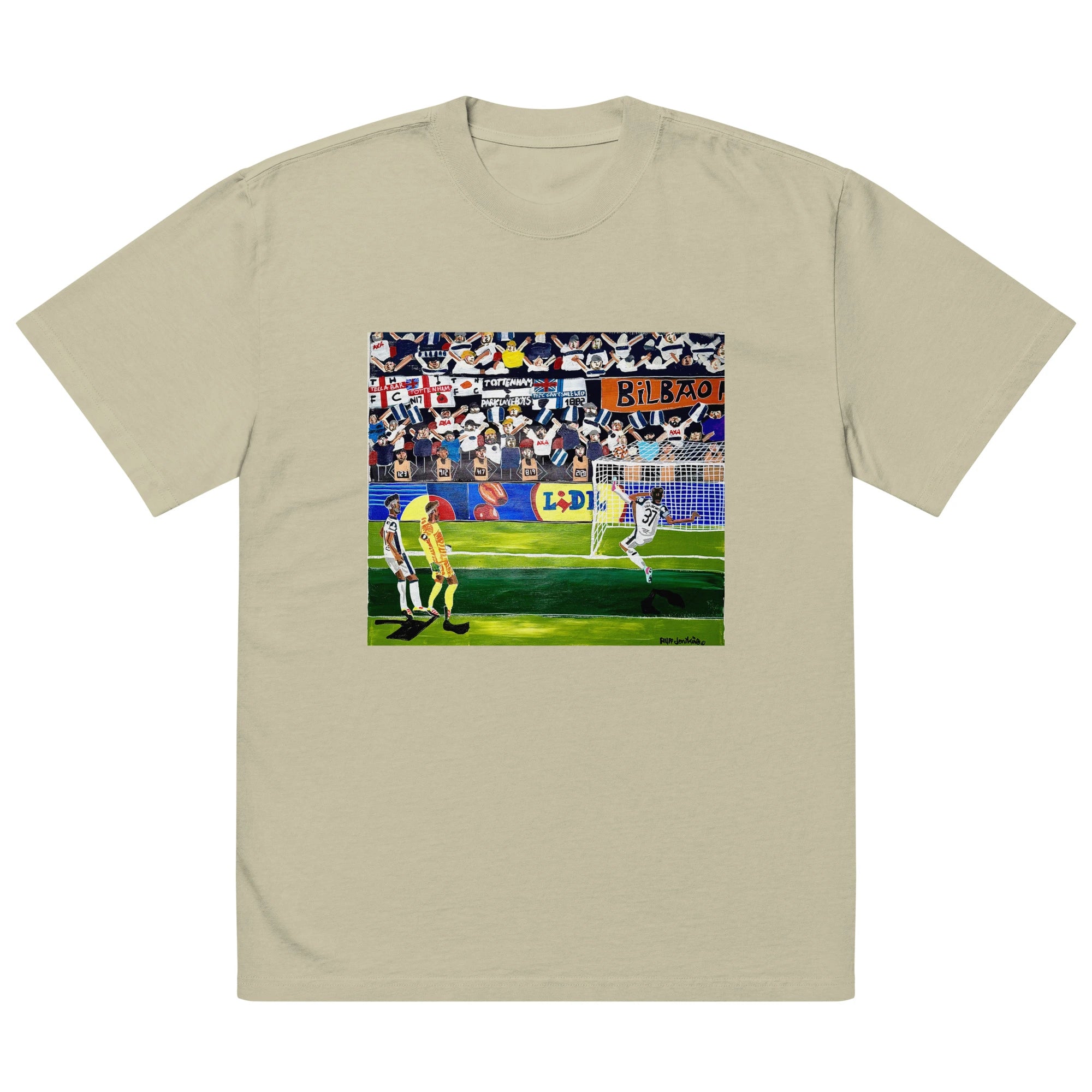 Oversized faded t-shirt Tottenham