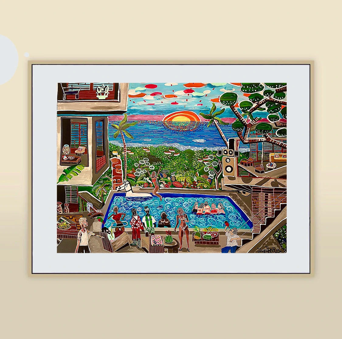 Artwork Pompey - Diplo's Brutalist House in Jamaica