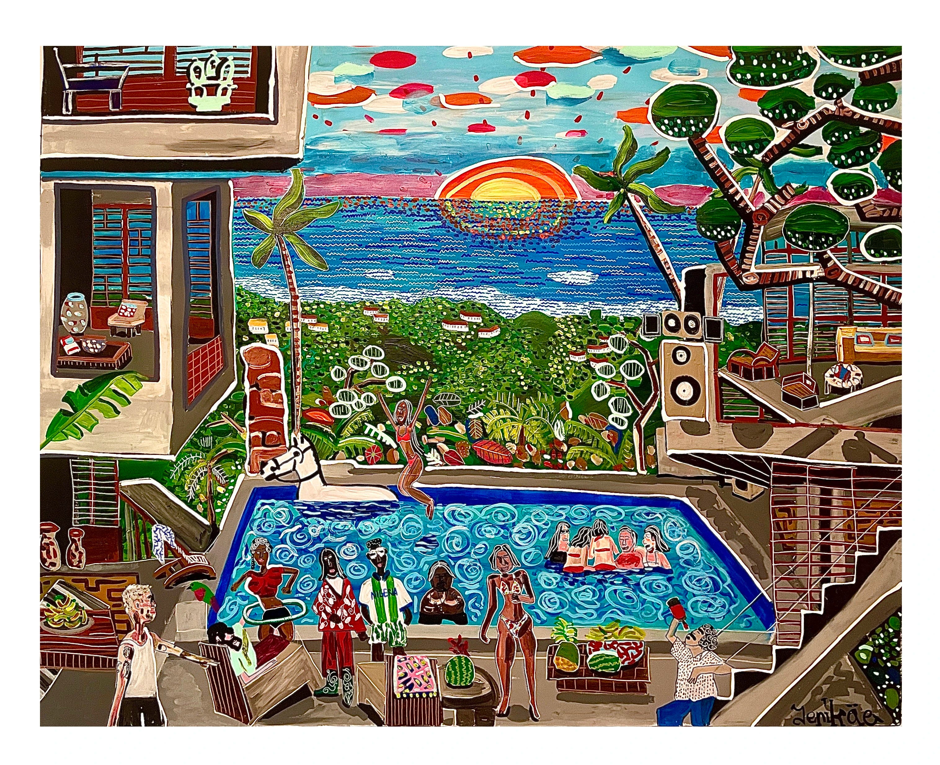 Artwork Pompey - Diplo's Brutalist House in Jamaica – Filipp