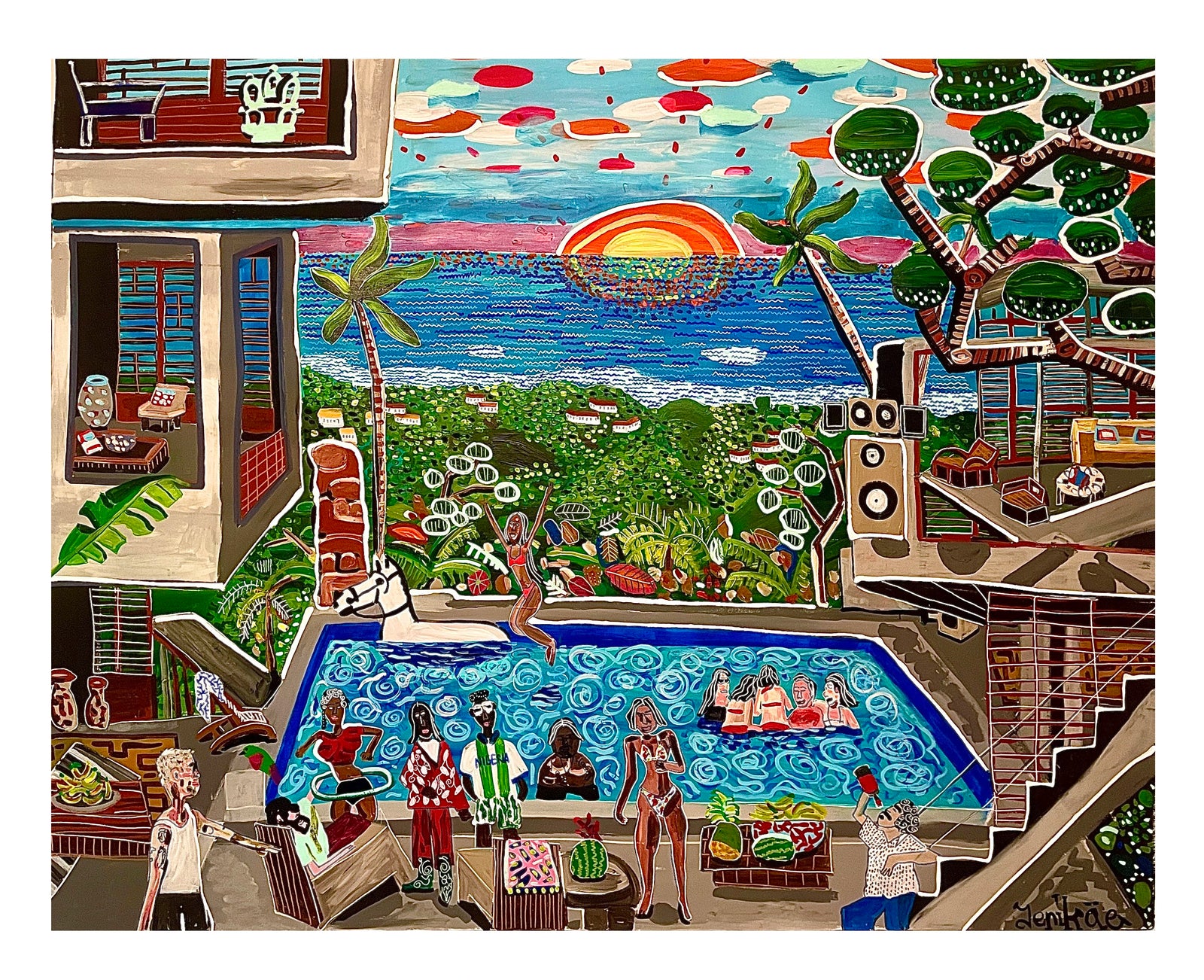 Artwork Pompey - Diplo's Brutalist House in Jamaica