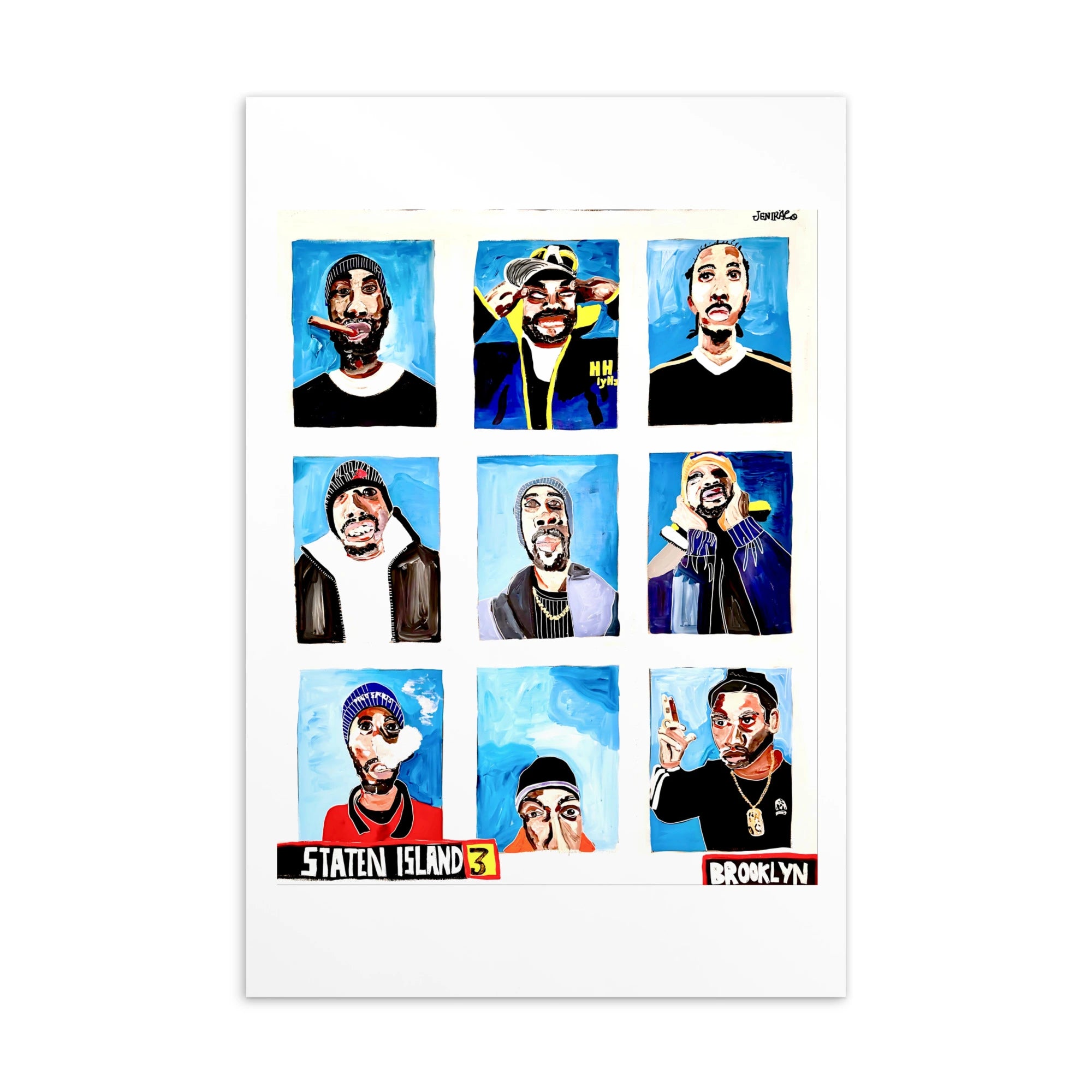 From Brooklyn and Staten Island Postcard