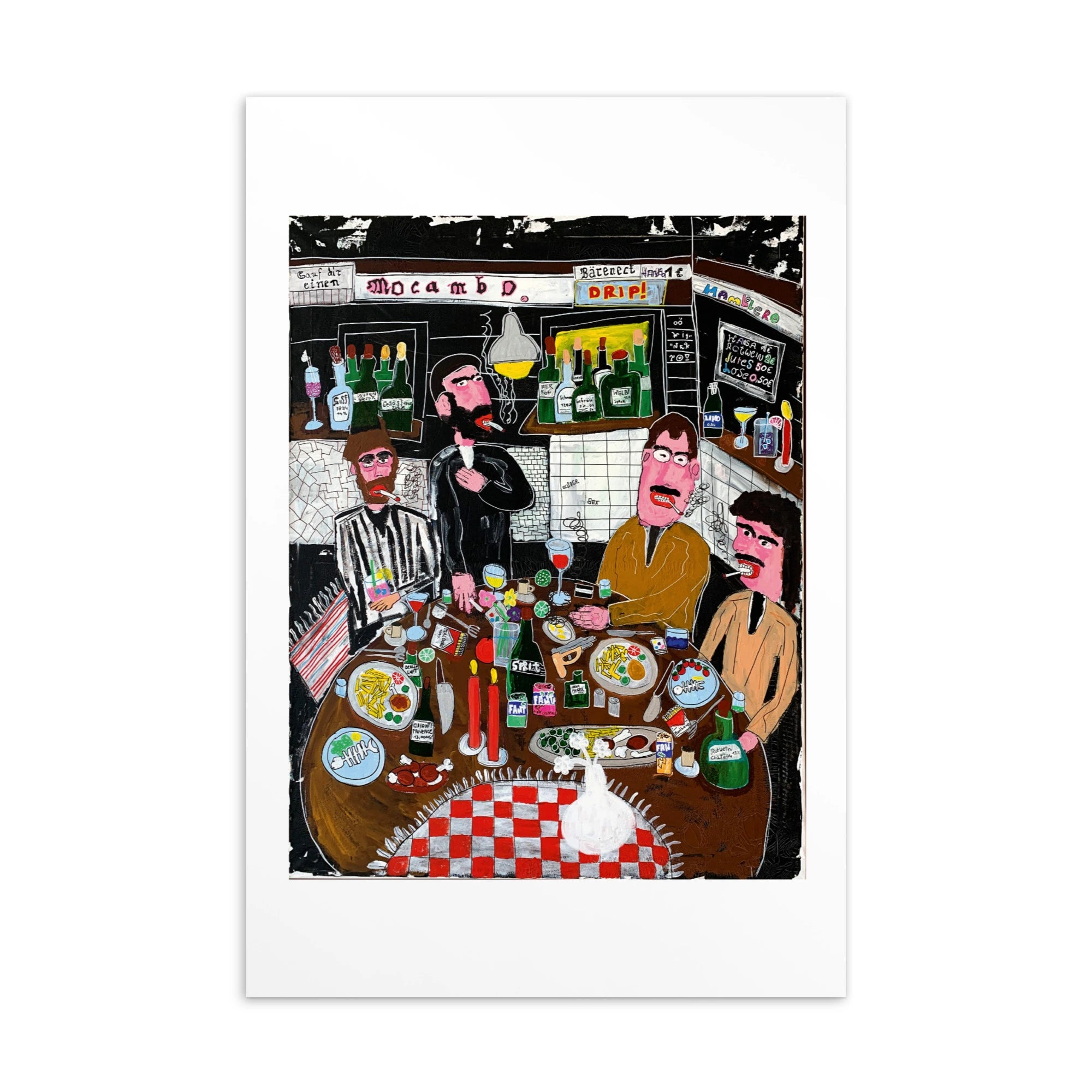 Mocambo Bar Postcard