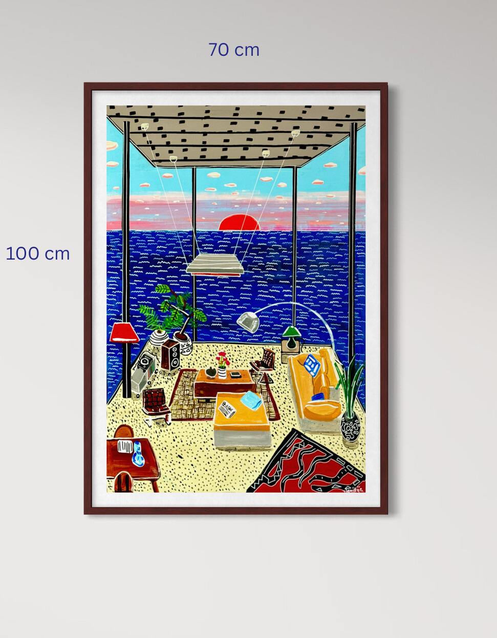 Isla Krodanski Living Room Ocean View