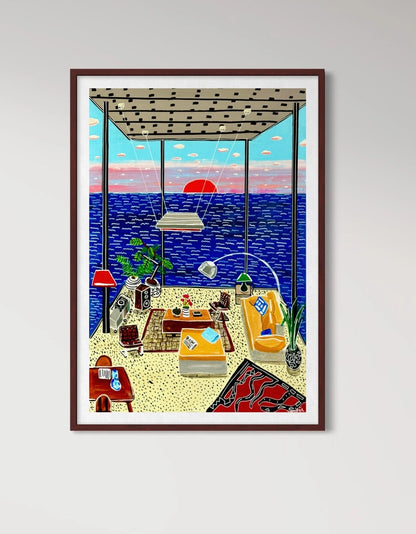 Isla Krodanski Living Room Ocean View
