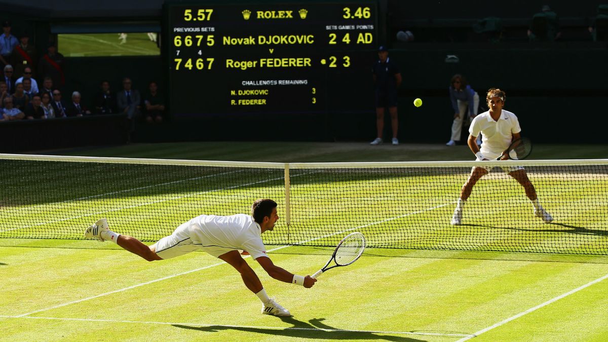 Djokovic vs Federer Wimbledon
