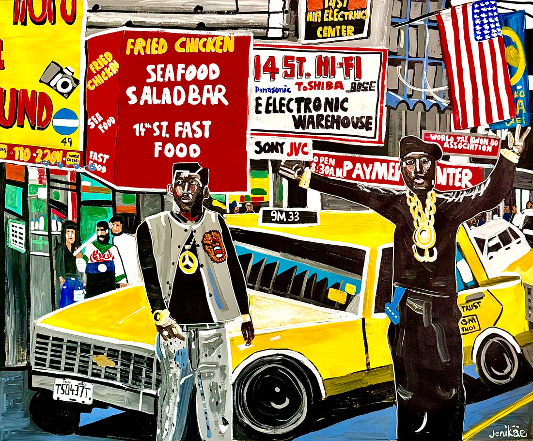 Eric B &amp; Rakim on 14th street New York
