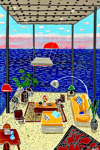 Isla Krodanski Living Room Ocean View