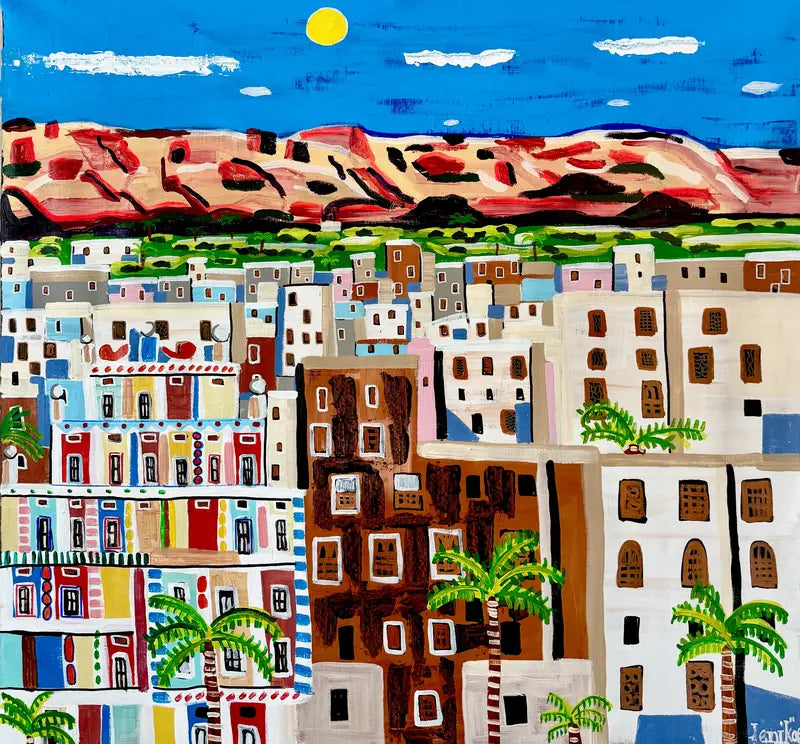 Shimbam, Yemen – Filipp Jenikae Art Prints