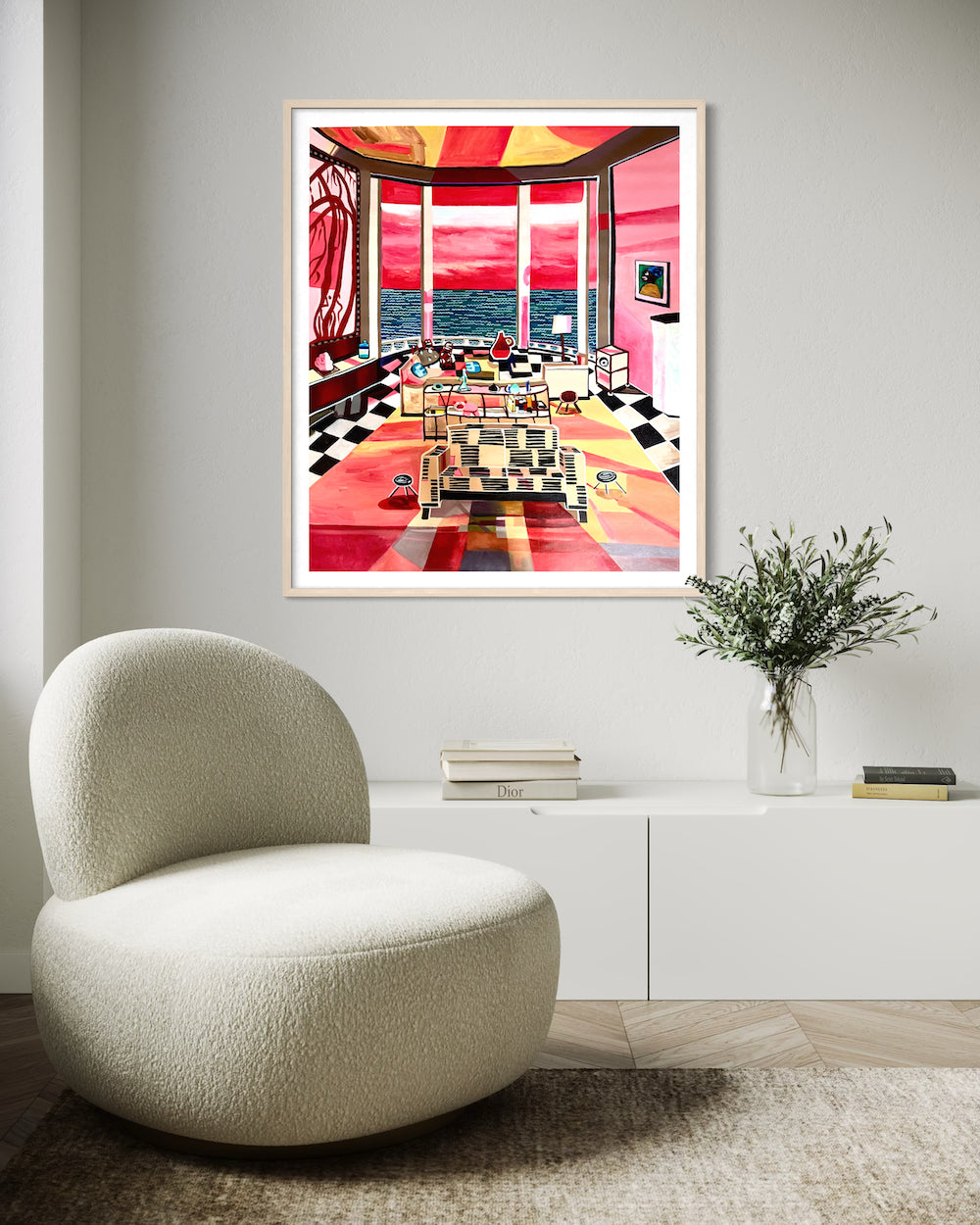 Villa of Nancy and Stuart Graham with a view on the Atlantic Ocean close to San Juan de Gaztelugatxe