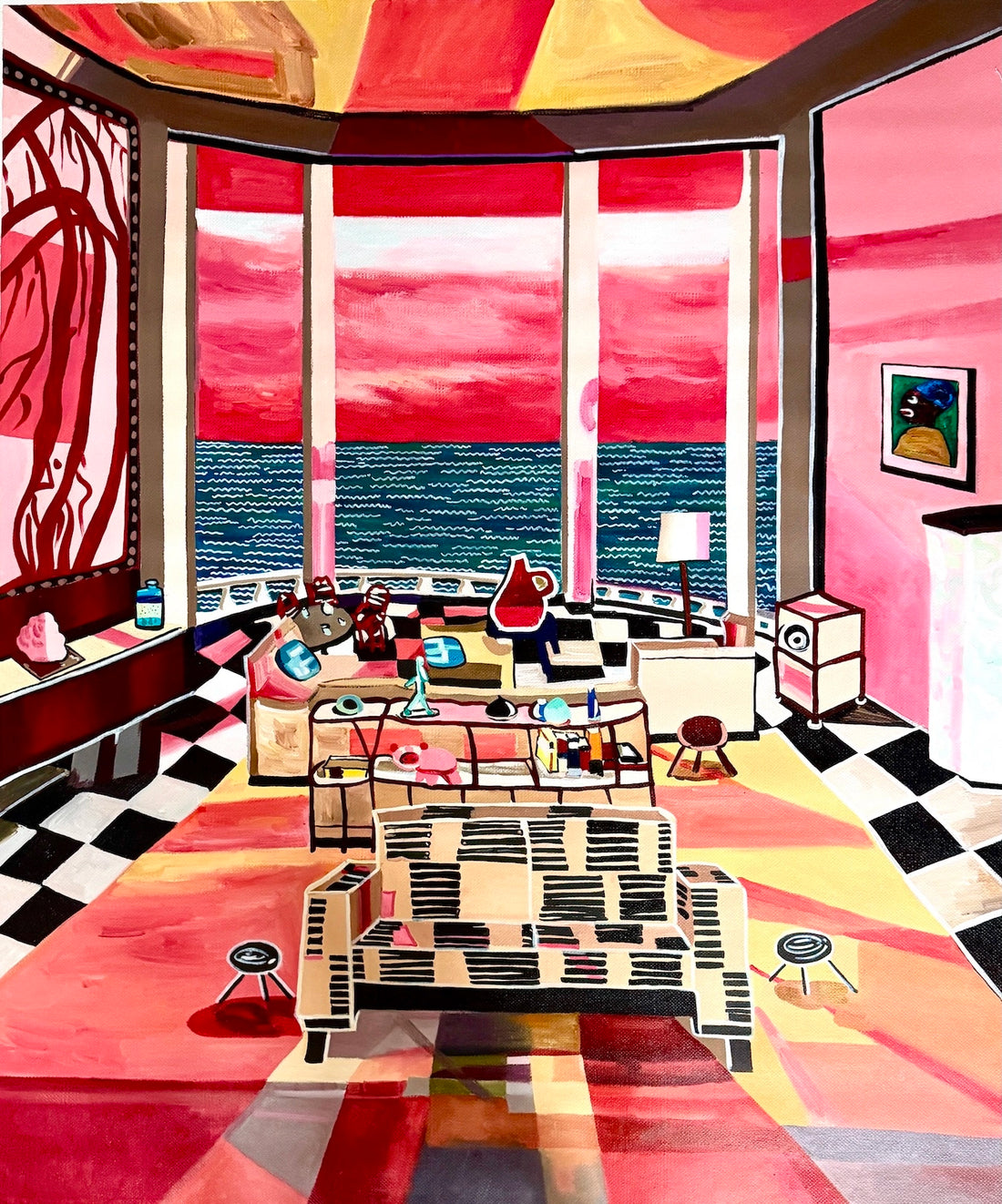 Villa of Nancy and Stuart Graham with a view on the Atlantic Ocean close to San Juan de Gaztelugatxe