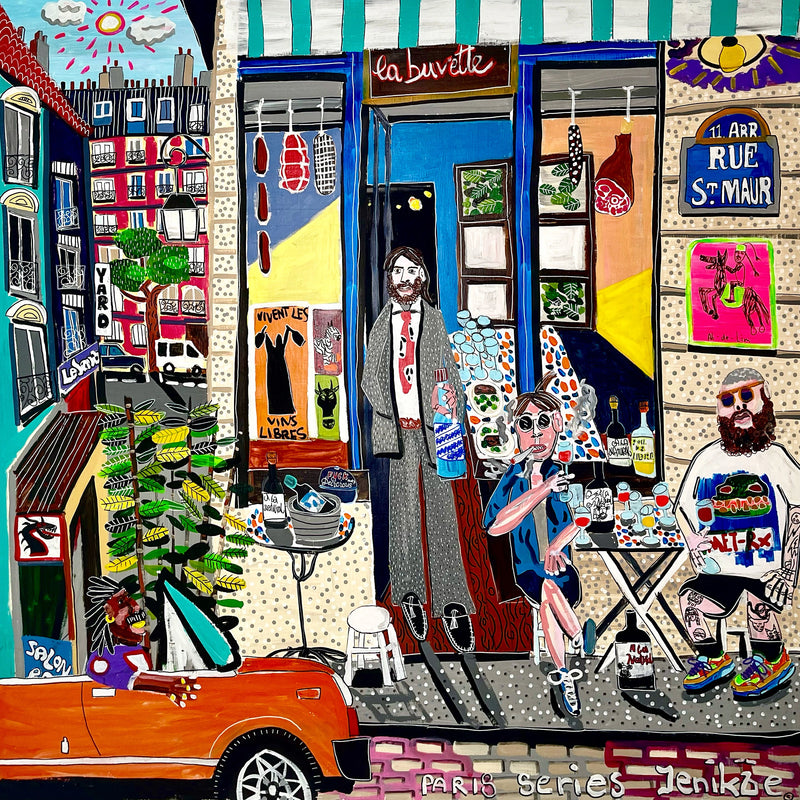 Artwork BamBam at La Buvette