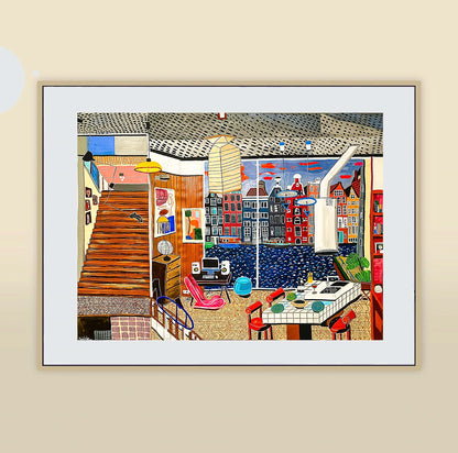 Artwork Amsterdam Appartment
