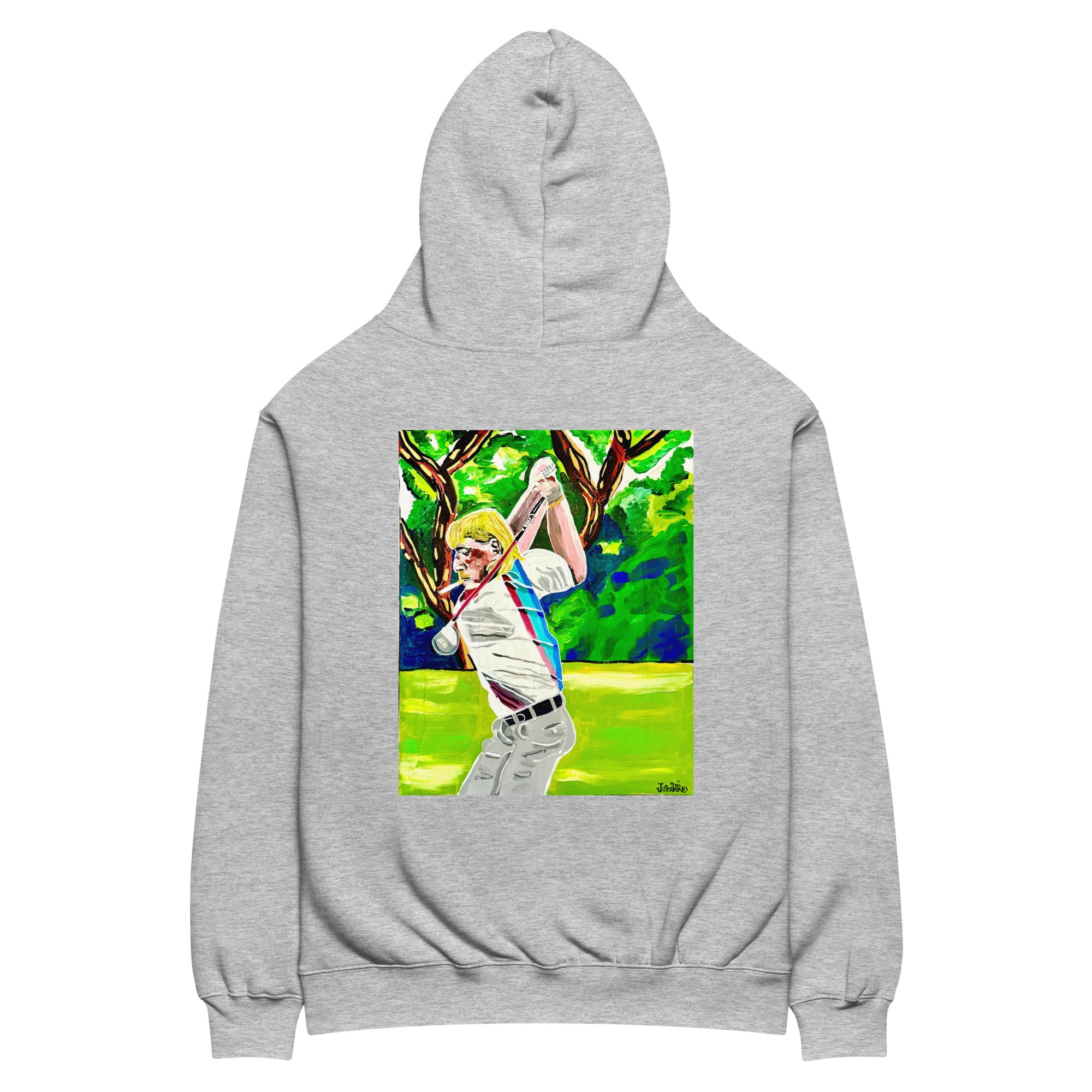 Unisex oversized hoodie John Daly – Filipp Jenikae Art Prints
