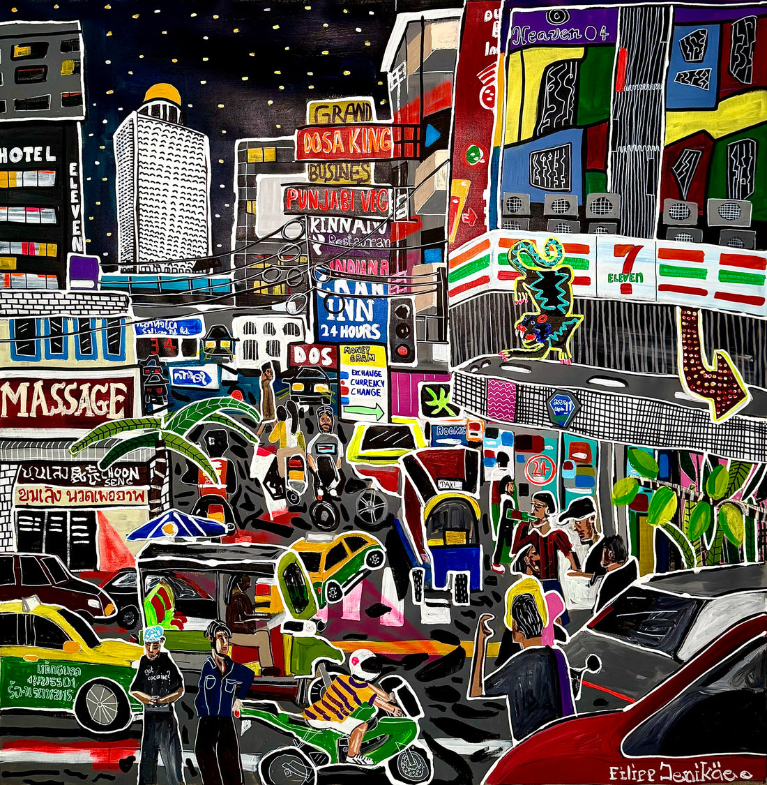 Bangkok, Sukhumvit & Talat Noi Mash Up