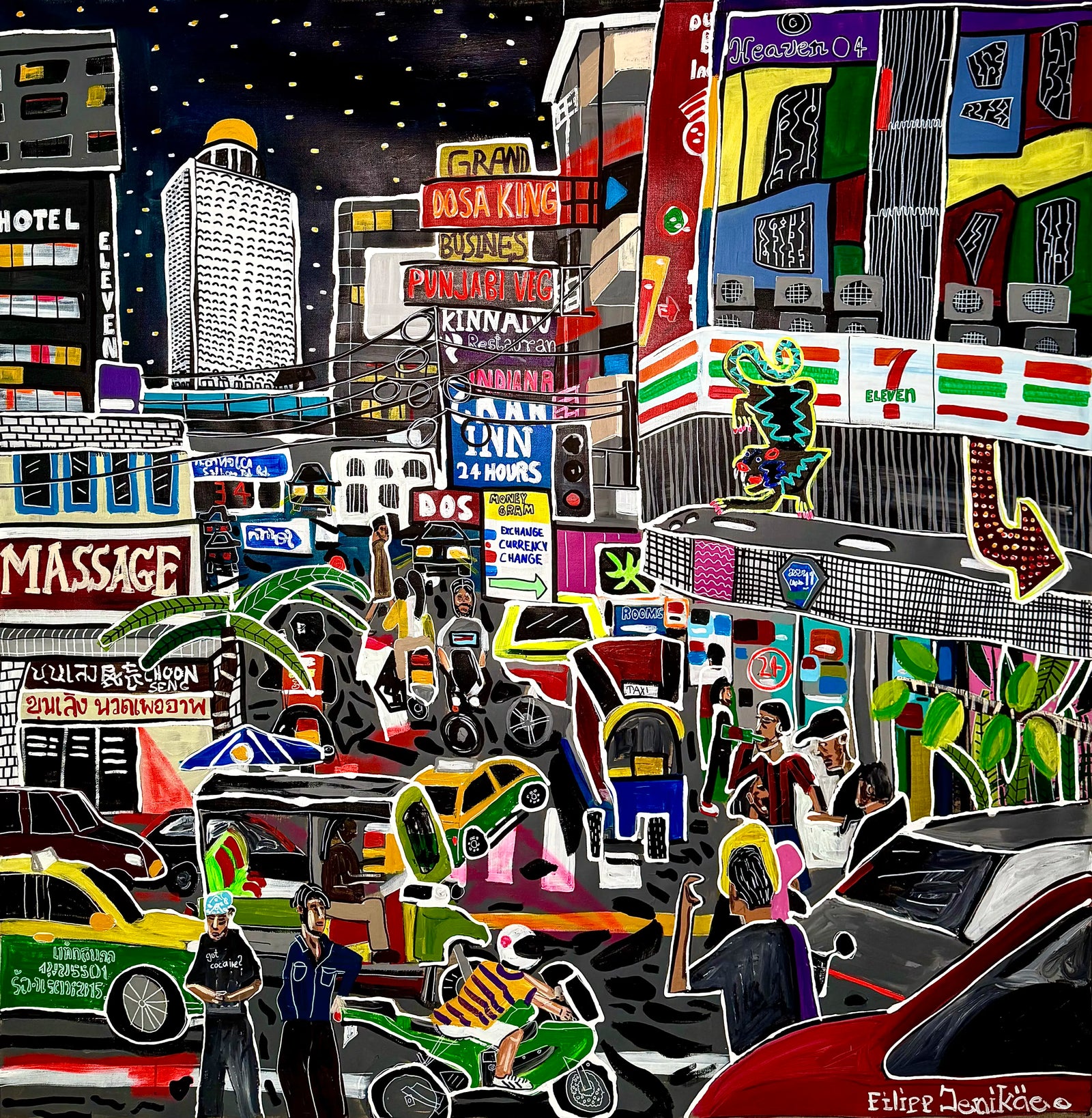 Bangkok, Sukhumvit & Talat Noi Mash Up