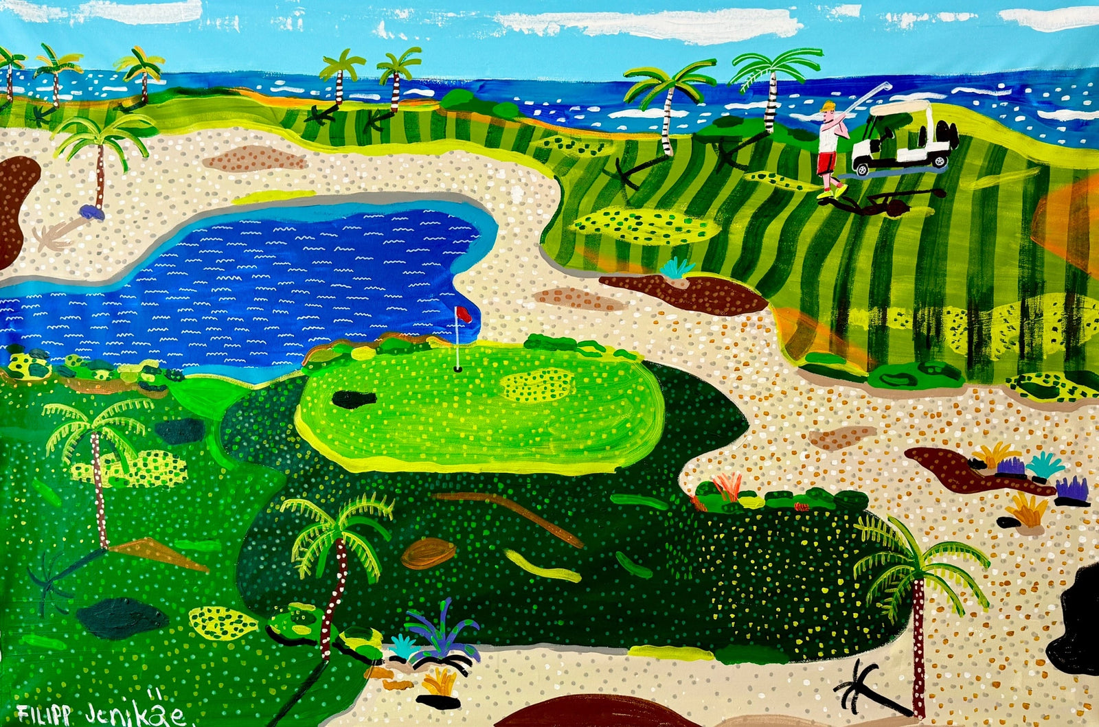 Golf Court Cap Cana, DR