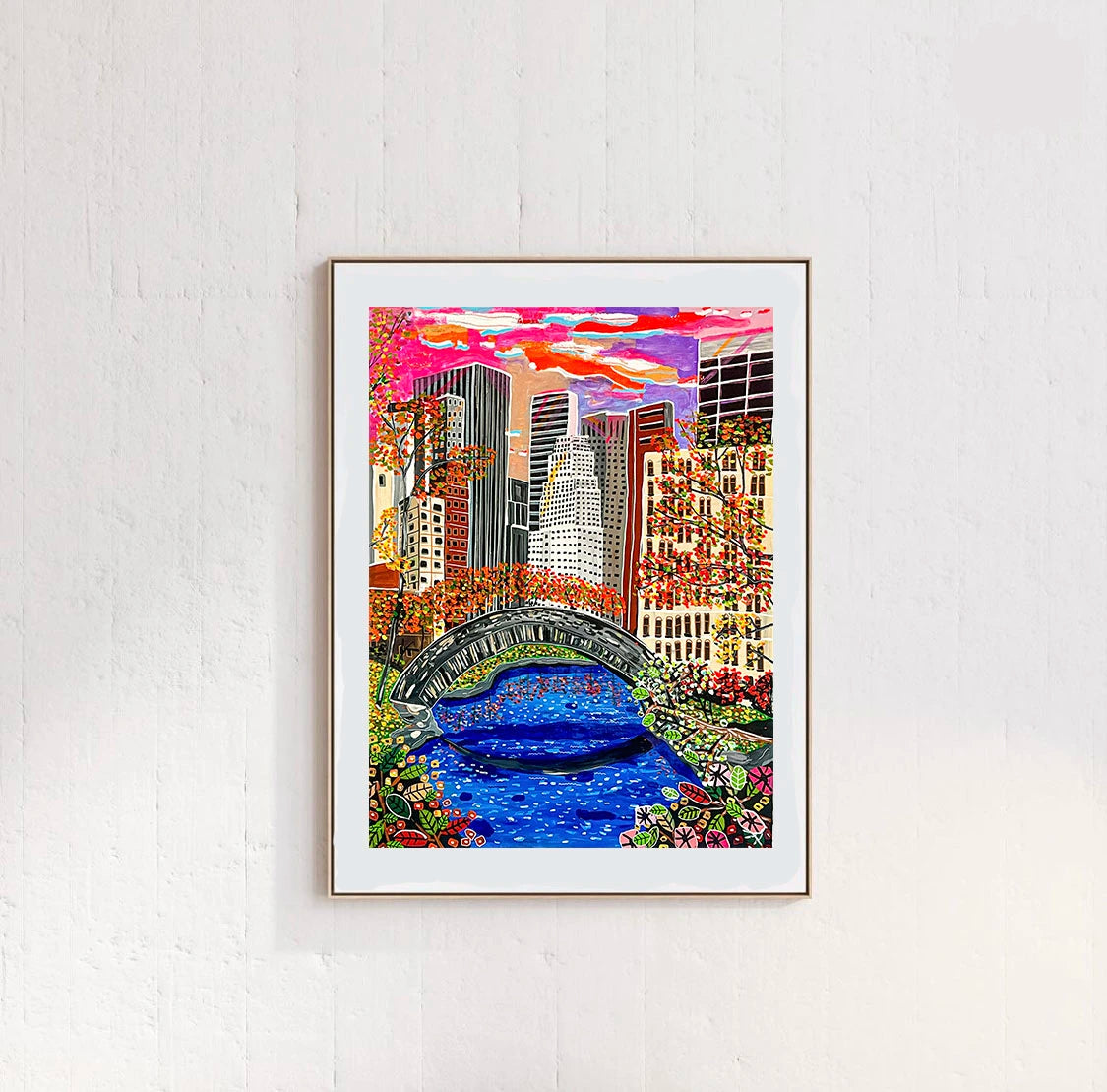 Artwork Gapstow Bridge, Central Park, NY