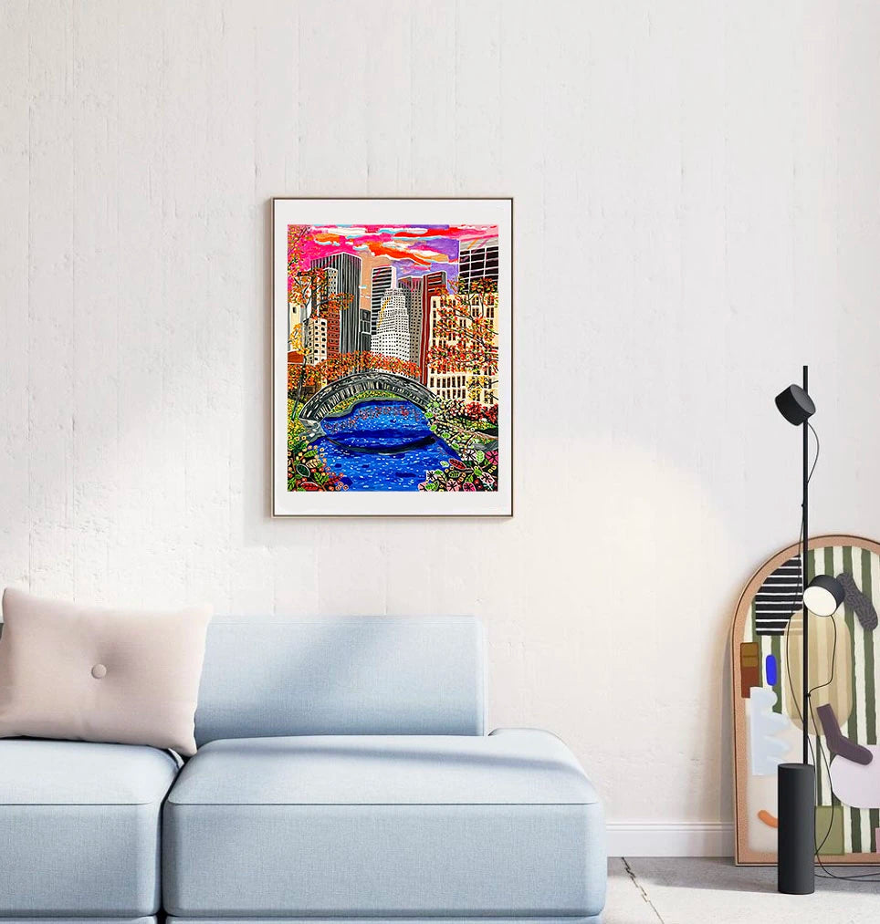 Artwork Gapstow Bridge, Central Park, NY