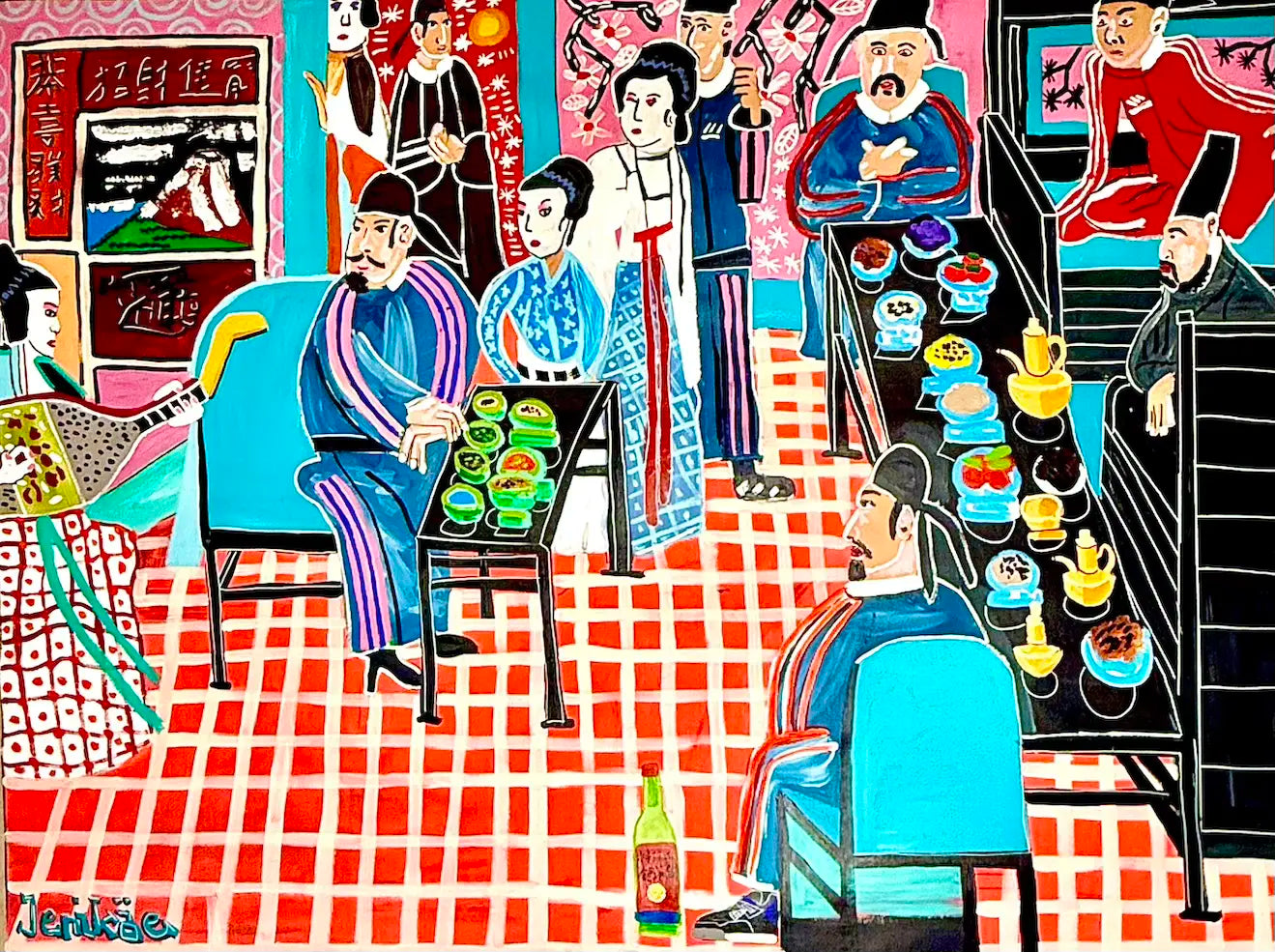 Gu Hongzhong, The Night Revels of Han Xizai Jenikäe Disco Remake