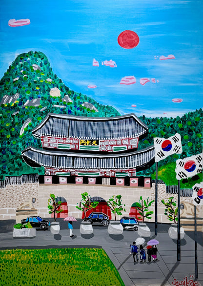 Seoul Gyeongbokgung Palace South Korea