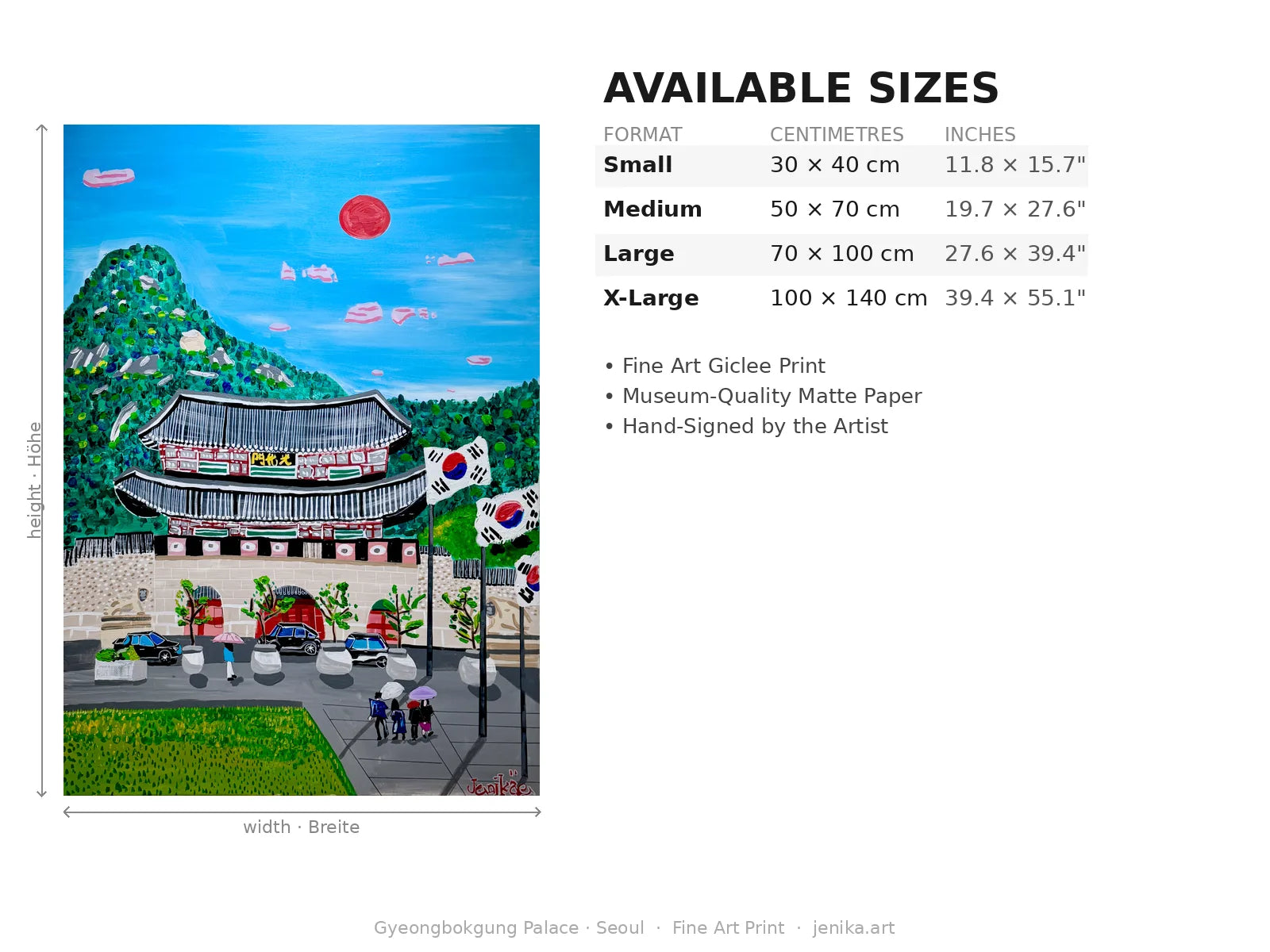 Seoul Gyeongbokgung Palace South Korea