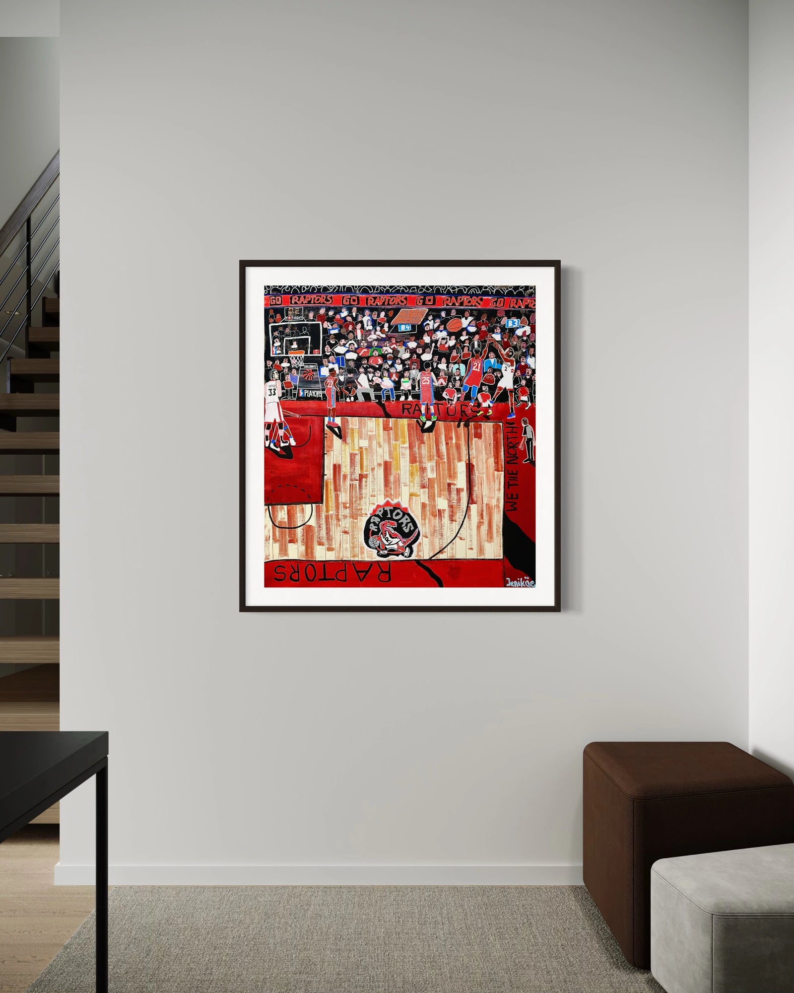 Artwork Kawhi‘s Game winning Shot over Embiid