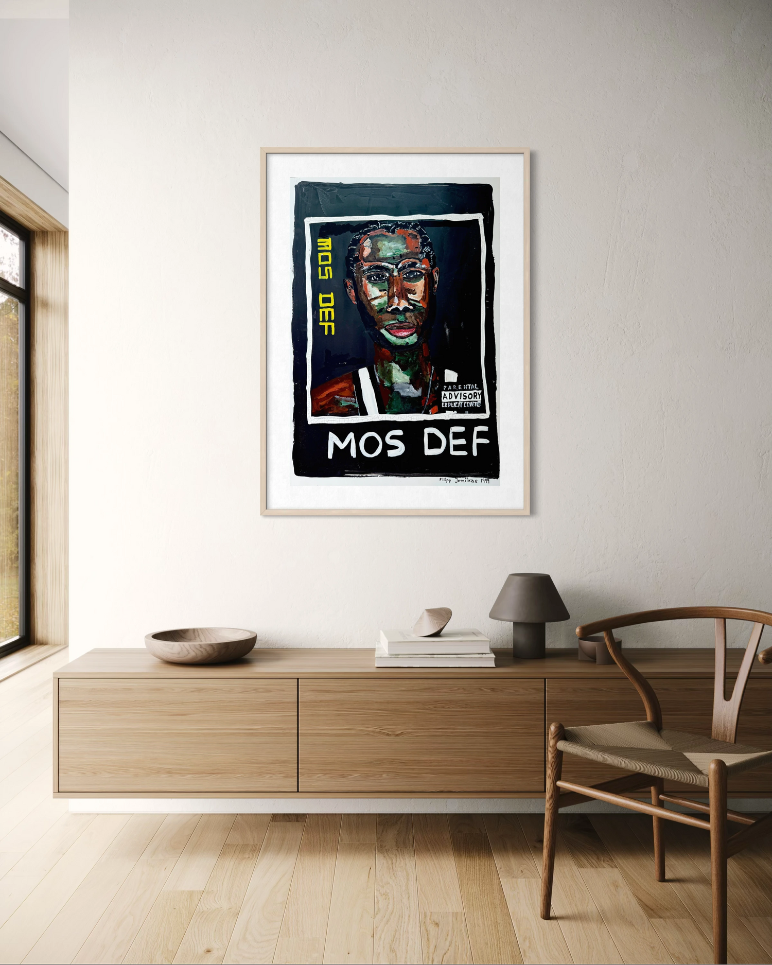 Mos Def Album Cover painted