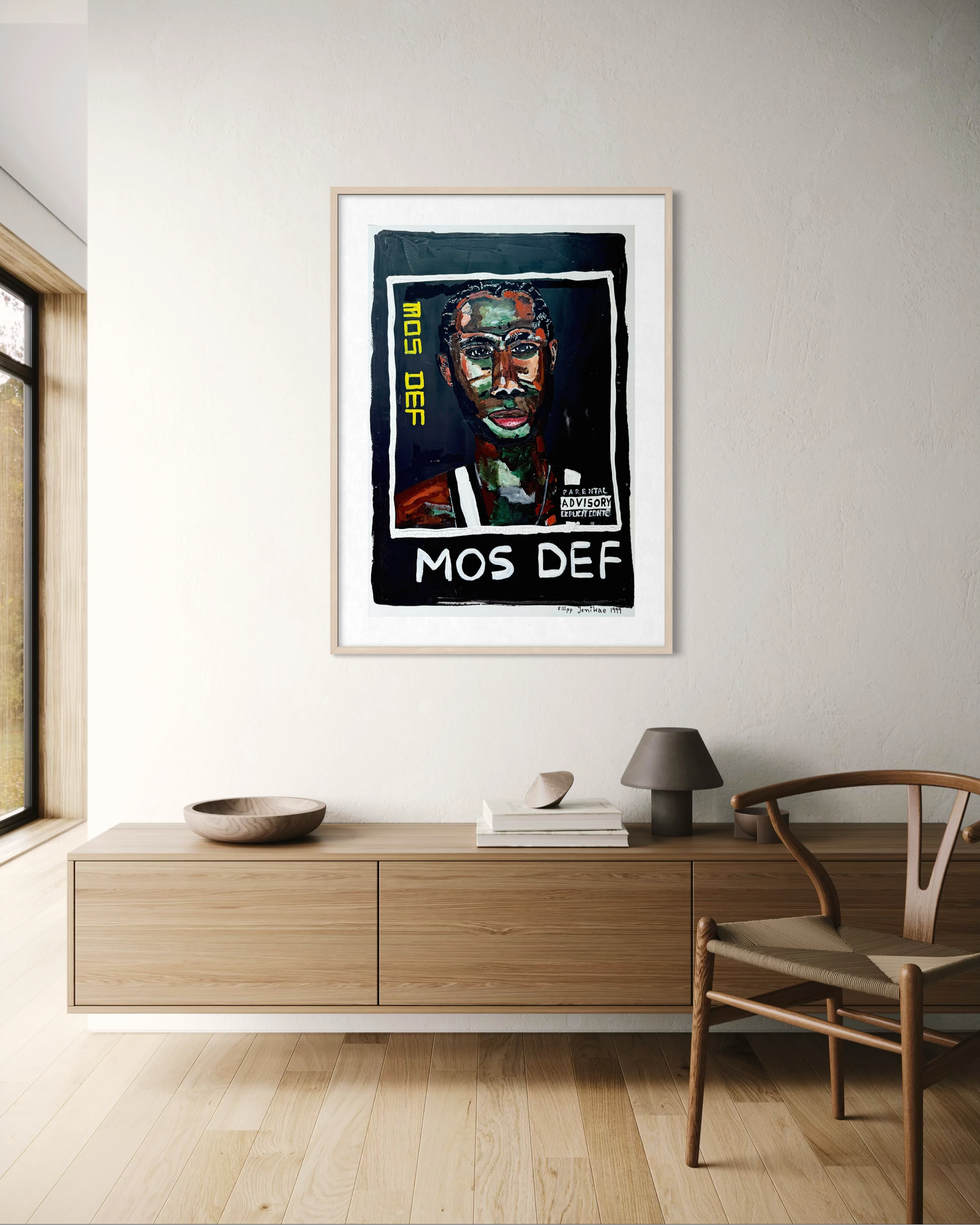 Mos Def Album Cover painted