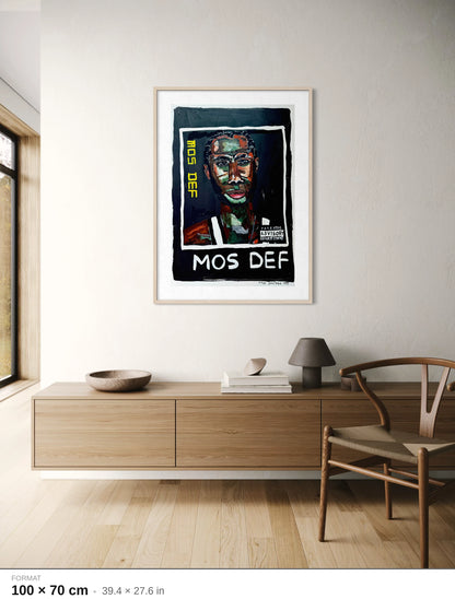 Mos Def Album Cover painted