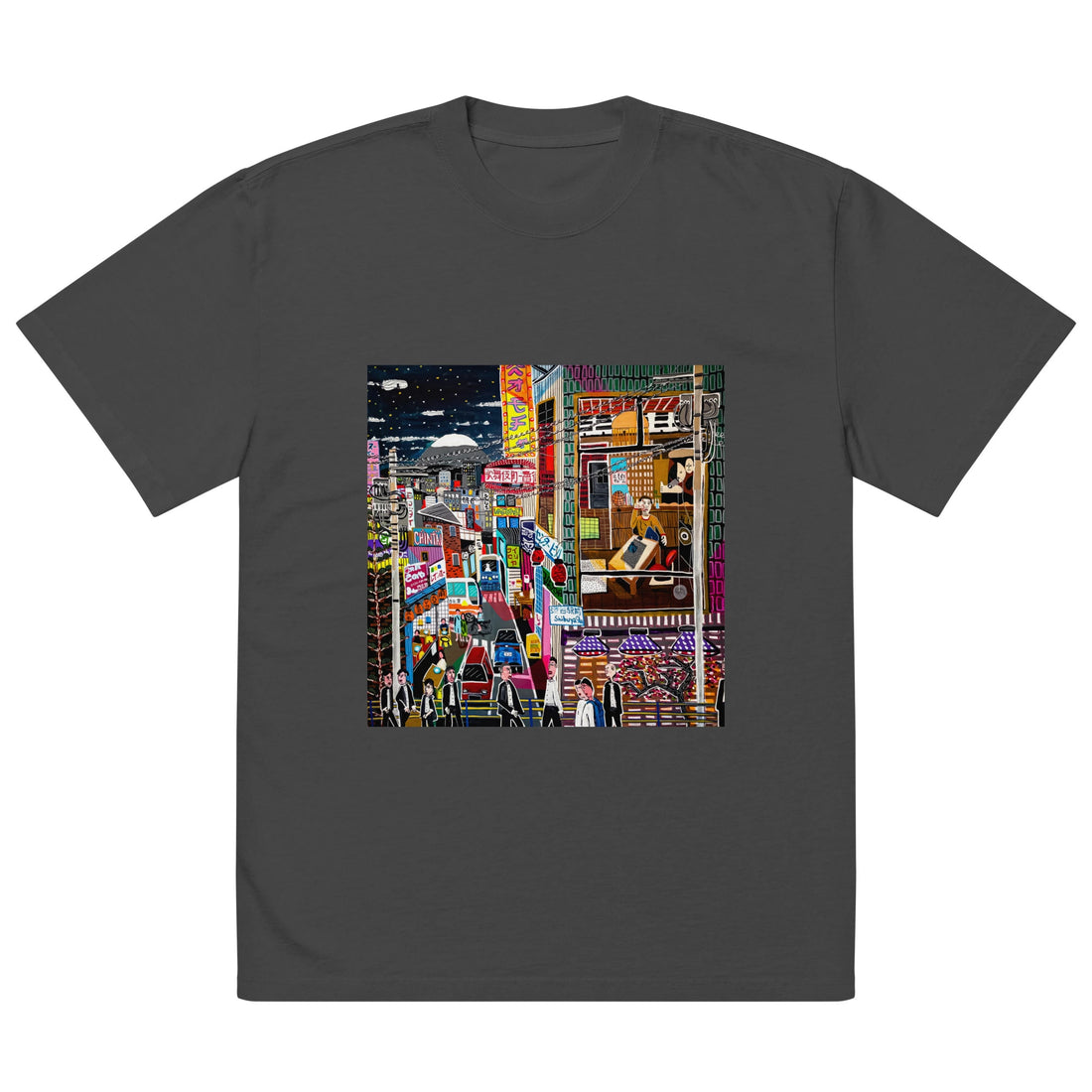 Oversized faded t-shirt TEE