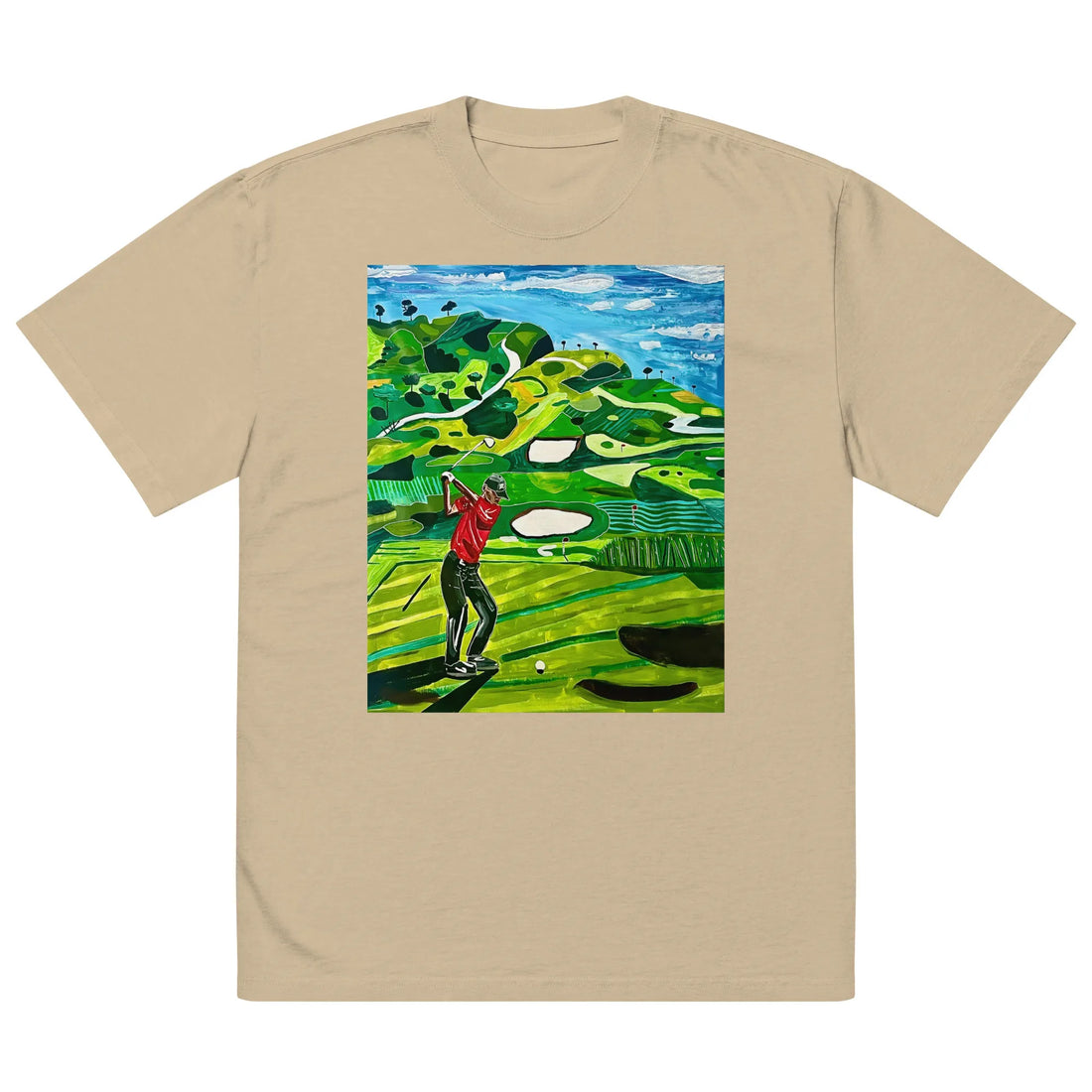 Oversized faded t-shirt TEE