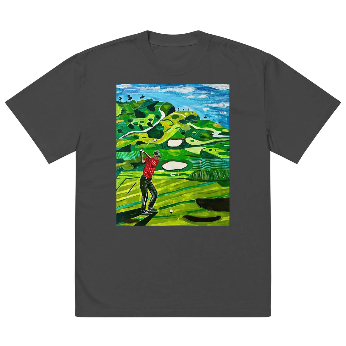 Oversized faded t-shirt TEE