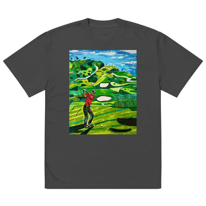 Oversized faded t-shirt TEE
