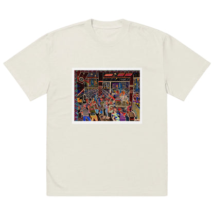 Oversized faded t-shirt TEE