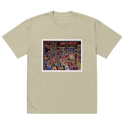 Oversized faded t-shirt TEE