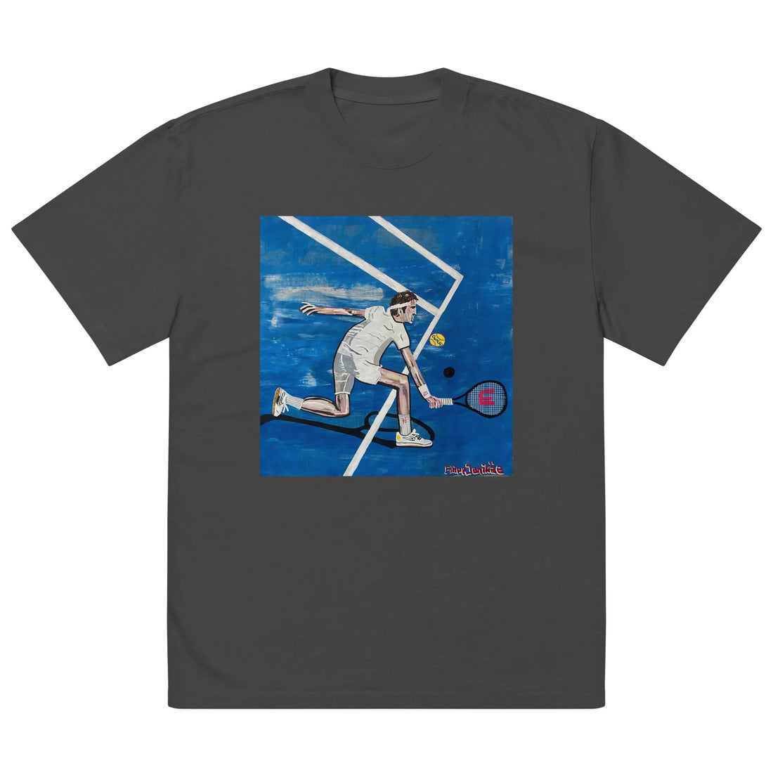 Oversized faded t-shirt TEE
