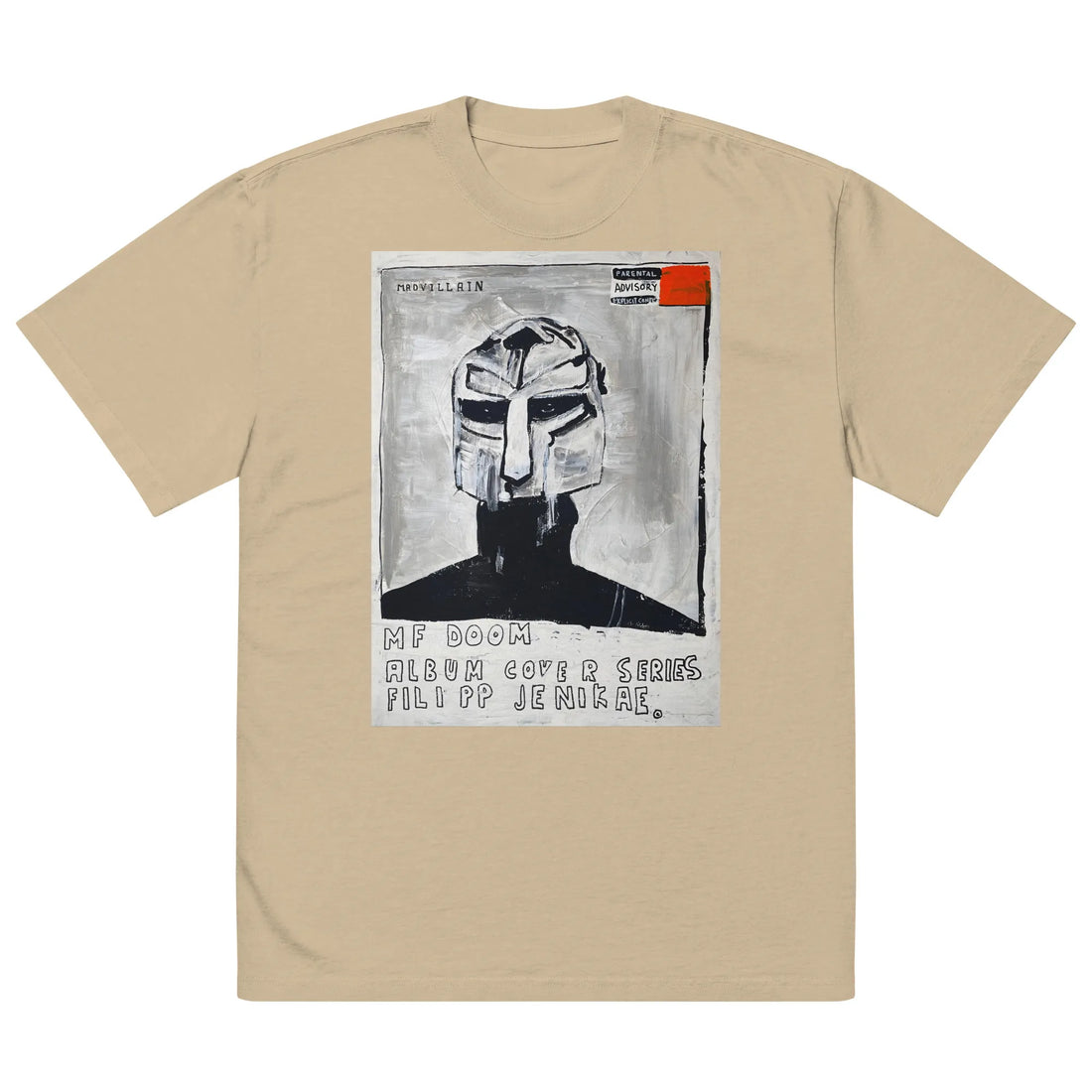 Oversized faded t-shirt TEE