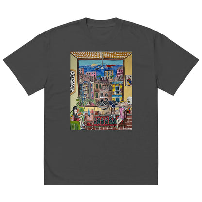 Oversized faded t-shirt TEE
