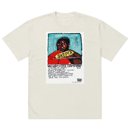 Oversized faded t-shirt TEE