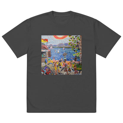 Oversized faded t-shirt TEE