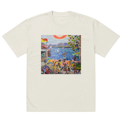 Oversized faded t-shirt TEE