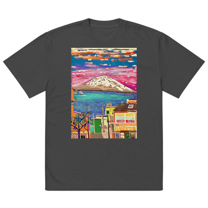 Oversized faded t-shirt TEE