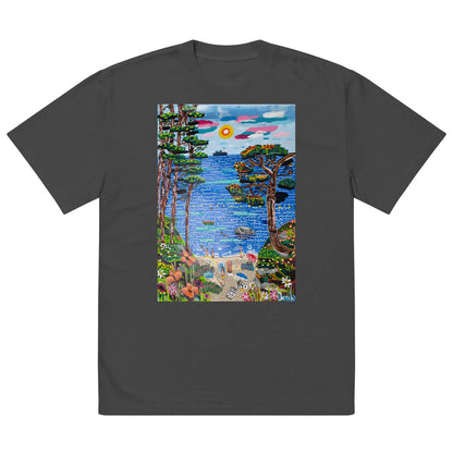 Oversized faded t-shirt TEE
