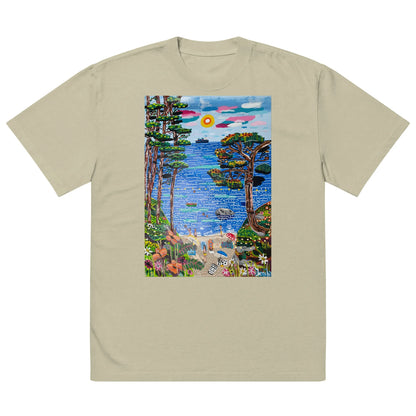 Oversized faded t-shirt TEE