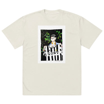 Oversized faded t-shirt TEE