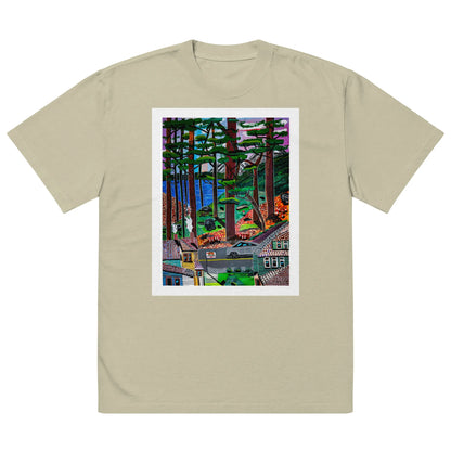 Oversized faded t-shirt TEE