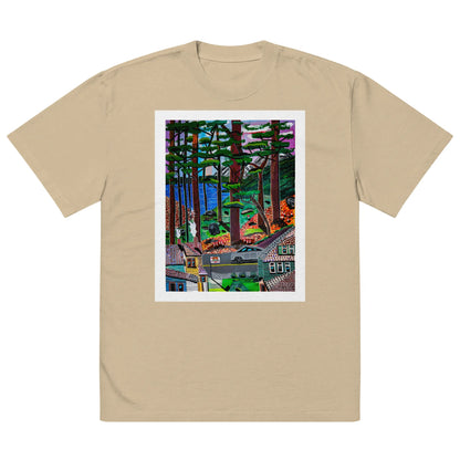 Oversized faded t-shirt TEE