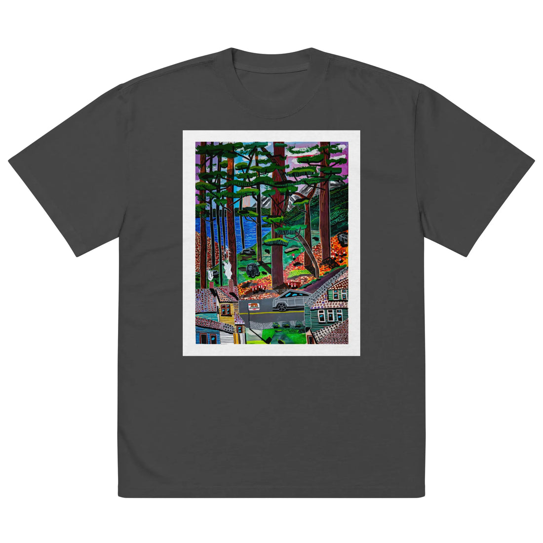 Oversized faded t-shirt TEE